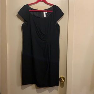 Little Black boutique Dress w Ruched/pleat detail